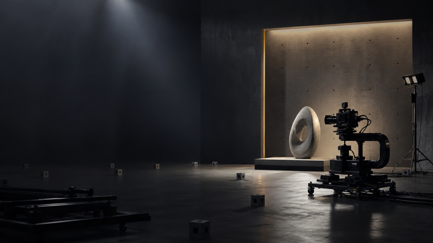 A cinematic Houdini production image